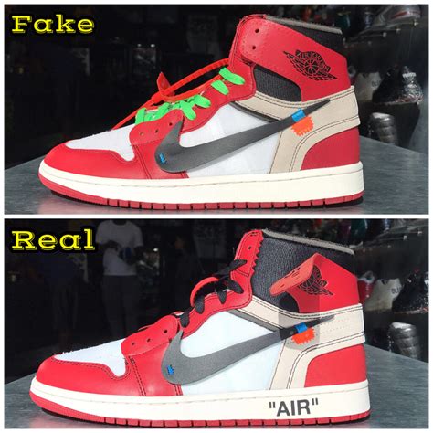 off white nike air jordan 1 fake|real off white jordan 1s.